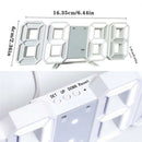 GlowTim 3D LED Digital Wall Clock
