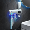CleanDock Pro™ Smart Toothbrush Holder & Auto Dispenser