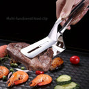 GripFlip Pro™ Stainless Steel Food Turner Tongs