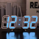 GlowTim 3D LED Digital Wall Clock