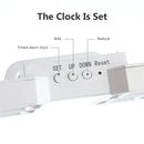 GlowTim 3D LED Digital Wall Clock
