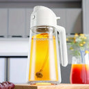 2-in-1 Glass Oil Sprayer & Dispenser Bottle